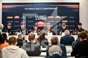 19/01/2023 - Press Conference,Monaco - FIA WORLD RALLY CHAMPIONSHIP-WRC RALLYE MONTE CARLO 2023 - RALLY - MOTORI