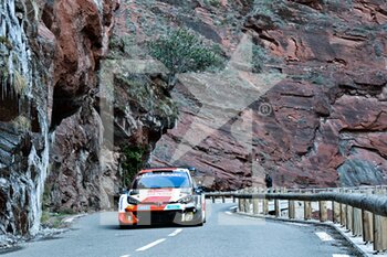 20/01/2023 - Elfyn EVANS ,Scott MARTIN ,TOYOTA GAZOO RACING ,TOYOTA GR Yaris Rally1 HYBRID - FIA WORLD RALLY CHAMPIONSHIP-WRC RALLYE MONTE CARLO 2023 - RALLY - MOTORI