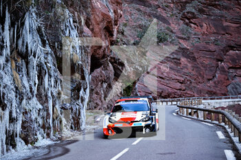 20/01/2023 - Sébastien OGIER,Vincent LANDAIS,TOYOTA GAZOO RACING ,TOYOTA GR Yaris Rally1 HYBRID - FIA WORLD RALLY CHAMPIONSHIP-WRC RALLYE MONTE CARLO 2023 - RALLY - MOTORI