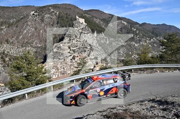 21/01/2023 - Dani Sordo (ESP) Carrera Cándido (ESP)  HYUNDAI SHELL MOBIS WORLD RALLY TEAM ,HYUNDAI i20 N Rally - FIA WORLD RALLY CHAMPIONSHIP-WRC RALLYE MONTE CARLO 2023 - RALLY - MOTORI