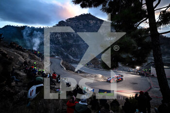 22/01/2023 - Esapekka LAPPI Janne FERM,HYUNDAI SHELL MOBIS WORLD RALLY TEAM ,HYUNDAI i20 N Rally1 HYBRID - FIA WORLD RALLY CHAMPIONSHIP-WRC RALLYE MONTE CARLO 2023 - RALLY - MOTORI