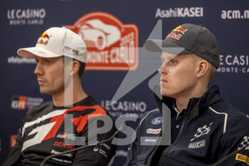 2023-01-18 - TANAK Ott (EST), M-SPORT FORD WORLD RALLY TEAM, FORD Puma Rally1 Hybrid, WRC, portrait during the Rallye Automobile Monte Carlo 2023, 1st round of the 2023 WRC World Rally Car Championship, from January 19 to 22, 2023 at Monte Carlo, Monaco - AUTO - WRC - RALLYE AUTOMOBILE MONTE CARLO 2023 - RALLY - MOTORS