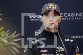 18/01/2023 - LOUBET Pierre-Louis (FRA), FORD Puma Rally1 Hybrid, portrait during the Rallye Automobile Monte Carlo 2023, 1st round of the 2023 WRC World Rally Car Championship, from January 19 to 22, 2023 at Monte Carlo, Monaco - AUTO - WRC - RALLYE AUTOMOBILE MONTE CARLO 2023 - RALLY - MOTORI