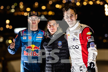 18/01/2023 - LOUBET Pierre-Louis (FRA), FORD Puma Rally1 Hybrid, CIAMIN Nicolas (FRA), ROSSEL Yohan (FRA), CITROEN C3 , portrait during the Rallye Automobile Monte Carlo 2023, 1st round of the 2023 WRC World Rally Car Championship, from January 19 to 22, 2023 at Monte Carlo, Monaco - AUTO - WRC - RALLYE AUTOMOBILE MONTE CARLO 2023 - RALLY - MOTORI