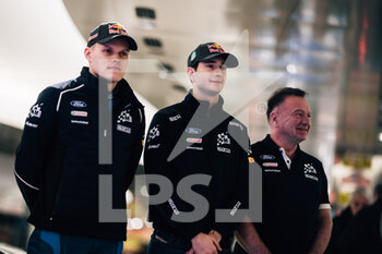 2023-01-18 - LOUBET Pierre-Louis (FRA), FORD Puma Rally1 Hybrid, TANAK Ott (EST), M-SPORT FORD WORLD RALLY TEAM, FORD Puma Rally1 Hybrid, WRC ,portrait during the Rallye Automobile Monte Carlo 2023, 1st round of the 2023 WRC World Rally Car Championship, from January 19 to 22, 2023 at Monte Carlo, Monaco - AUTO - WRC - RALLYE AUTOMOBILE MONTE CARLO 2023 - RALLY - MOTORS