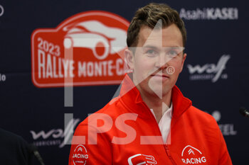 18/01/2023 - 21 ROSSEL Yohan (FRA), Portrait, CITROEN C3 Rally 2,PH SPORT, during the 2023 WRC World Rally Car Championship, Monte Carlo rally on January 19 to 22, 2023 at Monaco - AUTO - WRC MONTE CARLO RALLY 2023 - RALLY - MOTORI
