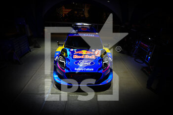 18/01/2023 - 07 LOUBET Pierre-Louis (FRA), GILSOUL Nicolas (BEL),FORD PUMA Rally 1 HYBRID, M-SPORT FORD WORLD RALLY TEAM, Service Park, during the 2023 WRC World Rally Car Championship, Monte Carlo rally on January 19 to 22, 2023 at Monaco - AUTO - WRC MONTE CARLO RALLY 2023 - RALLY - MOTORI