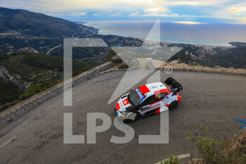 19/01/2023 - 17 Sébastien OGIER (FRA), Vincent LANDAIS (FRA), TOYOTA GAZOO RACING WRT, TOYOTA GR Yaris Rally1 Hybrid, WRC, action during the Rallye Automobile Monte Carlo 2023, 1st round of the 2023 WRC World Rally Car Championship, from January 19 to 22, 2023 at Monte Carlo, Monaco - AUTO - WRC - RALLYE AUTOMOBILE MONTE CARLO 2023 - RALLY - MOTORI