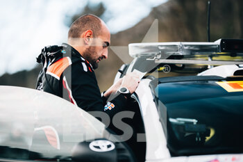 19/01/2023 - BELLOTTO Victor (FRA), TOYOTA Yaris, portrait during the Rallye Automobile Monte Carlo 2023, 1st round of the 2023 WRC World Rally Car Championship, from January 19 to 22, 2023 at Monte Carlo, Monaco - AUTO - WRC - RALLYE AUTOMOBILE MONTE CARLO 2023 - RALLY - MOTORI
