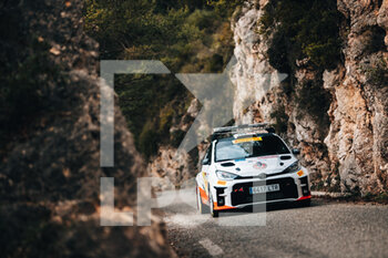 2023-01-19 - 0 Florian BERNARDI (FRA), Victor BELLOTTO (FRA), TOYOTA Yaris, action during the Rallye Automobile Monte Carlo 2023, 1st round of the 2023 WRC World Rally Car Championship, from January 19 to 22, 2023 at Monte Carlo, Monaco - AUTO - WRC - RALLYE AUTOMOBILE MONTE CARLO 2023 - RALLY - MOTORS