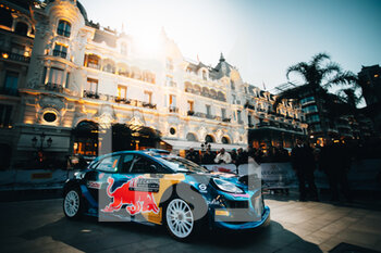 19/01/2023 - 08 Ott TANAK (EST), Martin JARVEOJA (EST), M-SPORT FORD WORLD RALLY TEAM, FORD Puma Rally1 Hybrid, WRC ,ambiance during the Rallye Automobile Monte Carlo 2023, 1st round of the 2023 WRC World Rally Car Championship, from January 19 to 22, 2023 at Monte Carlo, Monaco - AUTO - WRC - RALLYE AUTOMOBILE MONTE CARLO 2023 - RALLY - MOTORI