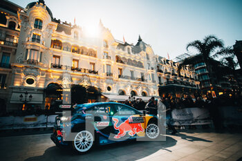 19/01/2023 - 07 Pierre-Louis LOUBET (FRA), Nicolas GILSOUL (FRA), M-SPORT FORD WORLD RALLY TEAM, FORD Puma Rally1 Hybrid, WRC, ambiance during the Rallye Automobile Monte Carlo 2023, 1st round of the 2023 WRC World Rally Car Championship, from January 19 to 22, 2023 at Monte Carlo, Monaco - AUTO - WRC - RALLYE AUTOMOBILE MONTE CARLO 2023 - RALLY - MOTORI