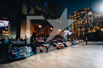 19/01/2023 - WRC group picture, ambiance during the Rallye Automobile Monte Carlo 2023, 1st round of the 2023 WRC World Rally Car Championship, from January 19 to 22, 2023 at Monte Carlo, Monaco - AUTO - WRC - RALLYE AUTOMOBILE MONTE CARLO 2023 - RALLY - MOTORI
