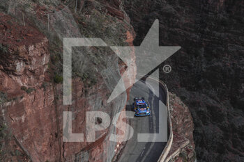 20/01/2023 - 08 Ott TANAK (EST), Martin JARVEOJA (EST), M-SPORT FORD WORLD RALLY TEAM, FORD Puma Rally1 Hybrid, WRC, action during the Rallye Automobile Monte Carlo 2023, 1st round of the 2023 WRC World Rally Car Championship, from January 19 to 22, 2023 at Monte Carlo, Monaco - AUTO - WRC - RALLYE AUTOMOBILE MONTE CARLO 2023 - RALLY - MOTORI