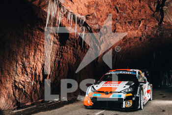 20/01/2023 - 33 Elfyn EVANS (GBR), Scott MARTIN (GBR), TOYOTA GAZOO RACING WRT, TOYOTA GR Yaris Rally1 Hybrid, WRC ,WRC, action during the Rallye Automobile Monte Carlo 2023, 1st round of the 2023 WRC World Rally Car Championship, from January 19 to 22, 2023 at Monte Carlo, Monaco - AUTO - WRC - RALLYE AUTOMOBILE MONTE CARLO 2023 - RALLY - MOTORI
