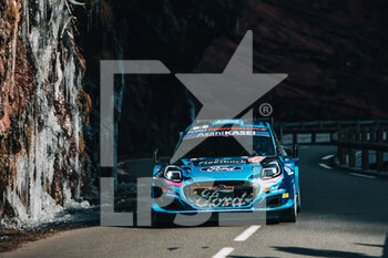 2023-01-20 - 09 Jourdan SERDERIDIS (GRC), Frédéric MICLOTTE (BEL), M-SPORT FORD WORLD RALLY TEAM, FORD Puma Rally1 Hybrid, WRC, action during the Rallye Automobile Monte Carlo 2023, 1st round of the 2023 WRC World Rally Car Championship, from January 19 to 22, 2023 at Monte Carlo, Monaco - AUTO - WRC - RALLYE AUTOMOBILE MONTE CARLO 2023 - RALLY - MOTORS