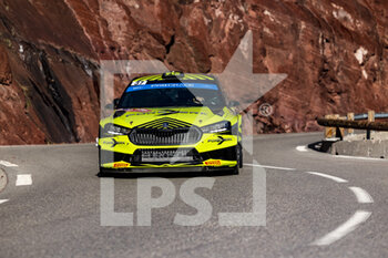 2023-01-20 - 37 François DELECOUR (FRA), Sabrina DE CASTELLI (FRA), FRANÇOIS DELECOUR, SKODA Fabia RS, RC2, Rally2, action during the Rallye Automobile Monte Carlo 2023, 1st round of the 2023 WRC World Rally Car Championship, from January 19 to 22, 2023 at Monte Carlo, Monaco - AUTO - WRC - RALLYE AUTOMOBILE MONTE CARLO 2023 - RALLY - MOTORS