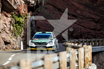 2023-01-20 - 26 Marco BULACIA (BOL), Axel CORONADO (ESP), TOKSPORT WRT 2, SKODA Fabia RS, RC2, Rally2, action during the Rallye Automobile Monte Carlo 2023, 1st round of the 2023 WRC World Rally Car Championship, from January 19 to 22, 2023 at Monte Carlo, Monaco - AUTO - WRC - RALLYE AUTOMOBILE MONTE CARLO 2023 - RALLY - MOTORS