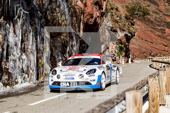 2023-01-20 - 66 David FERRARO (FRA), Michel CORNEGLIO (FRA), DAVID FERRARO, ALPINE A110, RGT, Action during the Rallye Automobile Monte Carlo 2023, 1st round of the 2023 WRC World Rally Car Championship, from January 19 to 22, 2023 at Monte Carlo, Monaco - AUTO - WRC - RALLYE AUTOMOBILE MONTE CARLO 2023 - RALLY - MOTORS