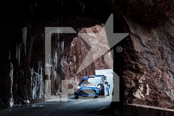 20/01/2023 - 07 Pierre-Louis LOUBET (FRA), Nicolas GILSOUL (FRA), M-SPORT FORD WORLD RALLY TEAM, FORD Puma Rally1 Hybrid, WRC, action during the Rallye Automobile Monte Carlo 2023, 1st round of the 2023 WRC World Rally Car Championship, from January 19 to 22, 2023 at Monte Carlo, Monaco - AUTO - WRC - RALLYE AUTOMOBILE MONTE CARLO 2023 - RALLY - MOTORI
