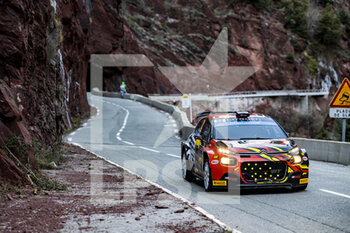 2023-01-20 - 22 Stéphane LEFEBVRE (FRA), Andy MALFOY (FRA), STEPHANE LEFEBVRE, CITROEN C3, RC2, Rally2, action during the Rallye Automobile Monte Carlo 2023, 1st round of the 2023 WRC World Rally Car Championship, from January 19 to 22, 2023 at Monte Carlo, Monaco - AUTO - WRC - RALLYE AUTOMOBILE MONTE CARLO 2023 - RALLY - MOTORS