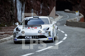 2023-01-20 - 64 Eric ROYÈRE (FRA), Gilbert DINI (FRA), ERIC ROYÈRE, ALPINE A110, RGT, Action during the Rallye Automobile Monte Carlo 2023, 1st round of the 2023 WRC World Rally Car Championship, from January 19 to 22, 2023 at Monte Carlo, Monaco - AUTO - WRC - RALLYE AUTOMOBILE MONTE CARLO 2023 - RALLY - MOTORS