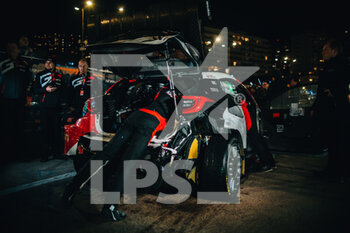 20/01/2023 - 69 Kalle ROVANPERA (FIN), Jonne HALTTUNEN (FIN), TOYOTA GAZOO RACING WRT, TOYOTA Yaris Rally1 Hybrid,WRC, ambiance during the Rallye Automobile Monte Carlo 2023, 1st round of the 2023 WRC World Rally Car Championship, from January 19 to 22, 2023 at Monte Carlo, Monaco - AUTO - WRC - RALLYE AUTOMOBILE MONTE CARLO 2023 - RALLY - MOTORI