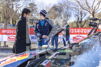 21/01/2023 - BEN SULAYEM Mohammed, FIA President, TANAK Ott (EST), M-SPORT FORD WORLD RALLY TEAM, FORD Puma Rally1 Hybrid, WRC, portrait during the Rallye Automobile Monte Carlo 2023, 1st round of the 2023 WRC World Rally Car Championship, from January 19 to 22, 2023 at Monte Carlo, Monaco - AUTO - WRC - RALLYE AUTOMOBILE MONTE CARLO 2023 - RALLY - MOTORI