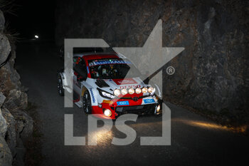 21/01/2023 - 33 Elfyn EVANS (GBR), Scott MARTIN (GBR), TOYOTA GAZOO RACING WRT, TOYOTA GR Yaris Rally1 Hybrid, WRC ,WRC, action during the Rallye Automobile Monte Carlo 2023, 1st round of the 2023 WRC World Rally Car Championship, from January 19 to 22, 2023 at Monte Carlo, Monaco - AUTO - WRC - RALLYE AUTOMOBILE MONTE CARLO 2023 - RALLY - MOTORI