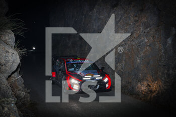 21/01/2023 - 11 Thierry NEUVILLE (BEL), Martijn WYDAEGHE (BEL), HYUNDAI SHELL MOBIS WORLD RALLY TEAM, HYUNDAI I20 N Rally1 Hybrid, WRC, action during the Rallye Automobile Monte Carlo 2023, 1st round of the 2023 WRC World Rally Car Championship, from January 19 to 22, 2023 at Monte Carlo, Monaco - AUTO - WRC - RALLYE AUTOMOBILE MONTE CARLO 2023 - RALLY - MOTORI
