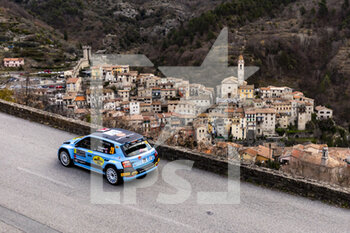 22/01/2023 - 28 Christopher INGRAM (GBR), Craig DREW (GBR), CHRISTOPHER INGRAM, SKODA Fabia Evo, RC2, Rally2, action during the Rallye Automobile Monte Carlo 2023, 1st round of the 2023 WRC World Rally Car Championship, from January 19 to 22, 2023 at Monte Carlo, Monaco - AUTO - WRC - RALLYE AUTOMOBILE MONTE CARLO 2023 - RALLY - MOTORI
