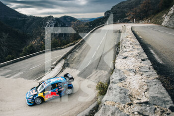 22/01/2023 - 08 Ott TANAK (EST), Martin JARVEOJA (EST), M-SPORT FORD WORLD RALLY TEAM, FORD Puma Rally1 Hybrid, WRC ,action during the Rallye Automobile Monte Carlo 2023, 1st round of the 2023 WRC World Rally Car Championship, from January 19 to 22, 2023 at Monte Carlo, Monaco - AUTO - WRC - RALLYE AUTOMOBILE MONTE CARLO 2023 - RALLY - MOTORI