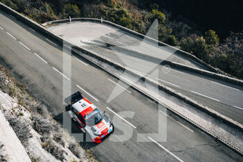 22/01/2023 - 33 Elfyn EVANS (GBR), Scott MARTIN (GBR), TOYOTA GAZOO RACING WRT, TOYOTA GR Yaris Rally1 Hybrid, WRC ,WRC, action during the Rallye Automobile Monte Carlo 2023, 1st round of the 2023 WRC World Rally Car Championship, from January 19 to 22, 2023 at Monte Carlo, Monaco - AUTO - WRC - RALLYE AUTOMOBILE MONTE CARLO 2023 - RALLY - MOTORI