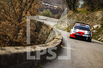 22/01/2023 - 33 Elfyn EVANS (GBR), Scott MARTIN (GBR), TOYOTA GAZOO RACING WRT, TOYOTA GR Yaris Rally1 Hybrid, WRC ,WRC, action during the Rallye Automobile Monte Carlo 2023, 1st round of the 2023 WRC World Rally Car Championship, from January 19 to 22, 2023 at Monte Carlo, Monaco - AUTO - WRC - RALLYE AUTOMOBILE MONTE CARLO 2023 - RALLY - MOTORI
