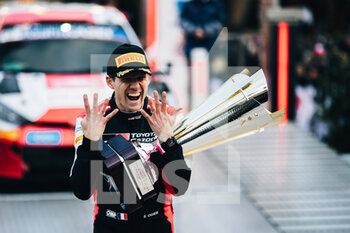 22/01/2023 - OGIER Sébastien (FRA), TOYOTA GR Yaris Rally1 Hybrid, podium, portrait, vainqueur, winner during the Rallye Automobile Monte Carlo 2023, 1st round of the 2023 WRC World Rally Car Championship, from January 19 to 22, 2023 at Monte Carlo, Monaco - AUTO - WRC - RALLYE AUTOMOBILE MONTE CARLO 2023 - RALLY - MOTORI