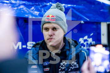 2023-02-08 - TANAK Ott (EST), M-SPORT FORD WORLD RALLY TEAM, FORD Puma Rally1 Hybrid, WRC, portrait during the Rally Sweden 2023, 2nd round of the 2023 WRC World Rally Car Championship, from February 9 to 12, 2023 at Umea, Vasterbotten County, Sweden - AUTO - WRC - RALLY SWEDEN 2023 - RALLY - MOTORS