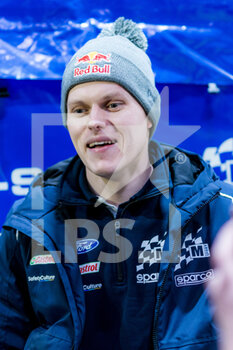 2023-02-08 - TANAK Ott (EST), M-SPORT FORD WORLD RALLY TEAM, FORD Puma Rally1 Hybrid, WRC, portrait during the Rally Sweden 2023, 2nd round of the 2023 WRC World Rally Car Championship, from February 9 to 12, 2023 at Umea, Vasterbotten County, Sweden - AUTO - WRC - RALLY SWEDEN 2023 - RALLY - MOTORS