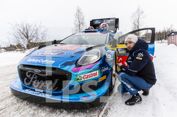 2023-02-09 - GILSOUL Nicolas (FRA), FORD Puma Rally1 Hybrid, portrait during the Rally Sweden 2023, 2nd round of the 2023 WRC World Rally Car Championship, from February 9 to 12, 2023 at Umea, Vasterbotten County, Sweden - AUTO - WRC - RALLY SWEDEN 2023 - RALLY - MOTORS