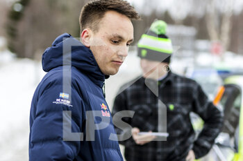 2023-02-09 - VEIBY Ole Christian (NOR), VOLKSWAGEN POLO GTI, RC2, Rally2, portrait during the Rally Sweden 2023, 2nd round of the 2023 WRC World Rally Car Championship, from February 9 to 12, 2023 at Umea, Vasterbotten County, Sweden - AUTO - WRC - RALLY SWEDEN 2023 - RALLY - MOTORS