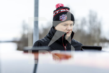 2023-02-09 - HUTTUNEN Jari (FIN), SKODA FABIA, RC2, Rally2, portrait during the Rally Sweden 2023, 2nd round of the 2023 WRC World Rally Car Championship, from February 9 to 12, 2023 at Umea, Vasterbotten County, Sweden - AUTO - WRC - RALLY SWEDEN 2023 - RALLY - MOTORS