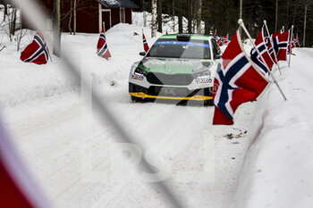 2023-02-09 - 31 Marco BULACIA (BOL), Diego VALLEJO (ESP), TOKSPORT WRT 2, SKODA Fabia RS, RC2, Rally2, action during the Rally Sweden 2023, 2nd round of the 2023 WRC World Rally Car Championship, from February 9 to 12, 2023 at Umea, Vasterbotten County, Sweden - AUTO - WRC - RALLY SWEDEN 2023 - RALLY - MOTORS