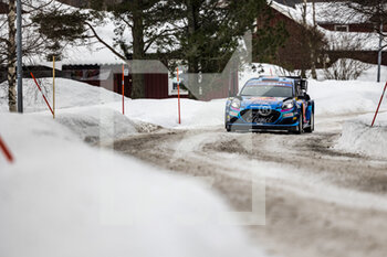 2023-02-09 - 07 Pierre-Louis LOUBET (FRA), Nicolas GILSOUL (FRA), M-SPORT FORD WORLD RALLY TEAM, FORD Puma Rally1 Hybrid, WRC, action during the Rally Sweden 2023, 2nd round of the 2023 WRC World Rally Car Championship, from February 9 to 12, 2023 at Umea, Vasterbotten County, Sweden - AUTO - WRC - RALLY SWEDEN 2023 - RALLY - MOTORS