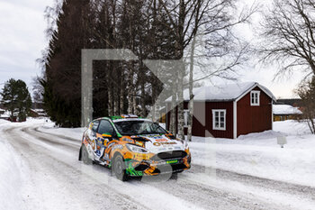 2023-02-09 - 53 Toni HERRANEN (FIN), Mikko LUKKA (FIN), FORD Fiesta Rally3, RC3, Rally3, action during the Rally Sweden 2023, 2nd round of the 2023 WRC World Rally Car Championship, from February 9 to 12, 2023 at Umea, Vasterbotten County, Sweden - AUTO - WRC - RALLY SWEDEN 2023 - RALLY - MOTORS