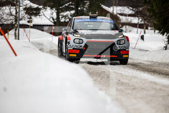 2023-02-09 - 40 Daniel ALONSO (ESP), Adrián PÉREZ (ESP), DANIEL ALONSO, CITROEN C3, RC2, Rally2, action during the Rally Sweden 2023, 2nd round of the 2023 WRC World Rally Car Championship, from February 9 to 12, 2023 at Umea, Vasterbotten County, Sweden - AUTO - WRC - RALLY SWEDEN 2023 - RALLY - MOTORS