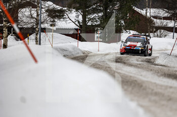 2023-02-09 - 69 Kalle ROVANPERA (FIN), Jonne HALTTUNEN (FIN), TOYOTA GAZOO RACING WRT, TOYOTA Yaris Rally1 Hybrid, WRC, action during the Rally Sweden 2023, 2nd round of the 2023 WRC World Rally Car Championship, from February 9 to 12, 2023 at Umea, Vasterbotten County, Sweden - AUTO - WRC - RALLY SWEDEN 2023 - RALLY - MOTORS