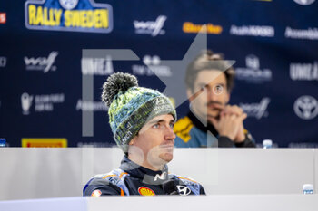 2023-02-09 - BREEN Craig (IRL), HYUNDAI SHELL MOBIS WORLD RALLY TEAM, HYUNDAI i20 N Rally1 Hybrid, WRC, portrait during the Rally Sweden 2023, 2nd round of the 2023 WRC World Rally Car Championship, from February 9 to 12, 2023 at Umea, Vasterbotten County, Sweden - AUTO - WRC - RALLY SWEDEN 2023 - RALLY - MOTORS