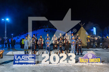 2023-02-09 - ambiance during the Rally Sweden 2023, 2nd round of the 2023 WRC World Rally Car Championship, from February 9 to 12, 2023 at Umea, Vasterbotten County, Sweden - AUTO - WRC - RALLY SWEDEN 2023 - RALLY - MOTORS