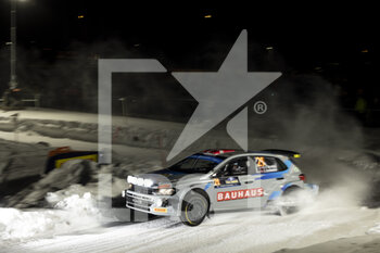 2023-02-09 - 21 Ole Christian VEIBY (NOR), Torstein ERIKSEN (NOR), VOLKSWAGEN POLO GTI, RC2, Rally2, action during the Rally Sweden 2023, 2nd round of the 2023 WRC World Rally Car Championship, from February 9 to 12, 2023 at Umea, Vasterbotten County, Sweden - AUTO - WRC - RALLY SWEDEN 2023 - RALLY - MOTORS