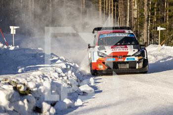 2023-02-10 - 33 Elfyn EVANS (GBR), Scott MARTIN (GBR), TOYOTA GAZOO RACING WRT, TOYOTA GR Yaris Rally1 Hybrid, WRC ,WRC, action during the Rally Sweden 2023, 2nd round of the 2023 WRC World Rally Car Championship, from February 9 to 12, 2023 at Umea, Vasterbotten County, Sweden - AUTO - WRC - RALLY SWEDEN 2023 - RALLY - MOTORS