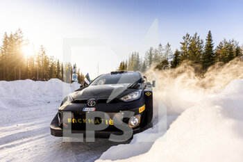 2023-02-10 - 37 Lorenzo BERTELLI (ITA), Simone SCATTOLIN (ITA), TOYOTA GAZOO RACING WRT, TOYOTA GR Yaris Rally1 Hybrid, WRC, action during the Rally Sweden 2023, 2nd round of the 2023 WRC World Rally Car Championship, from February 9 to 12, 2023 at Umea, Vasterbotten County, Sweden - AUTO - WRC - RALLY SWEDEN 2023 - RALLY - MOTORS
